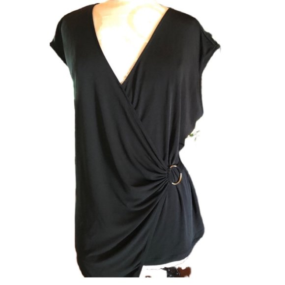 Jones New York Tops - Jones NY Signature Wrap Tank w/ Ring Tie 3X